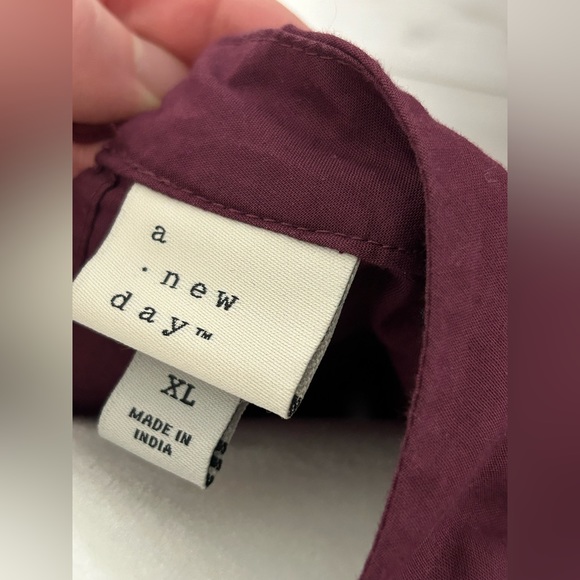 3 for $10 Purple Ruffle Top - Picture 6 of 7